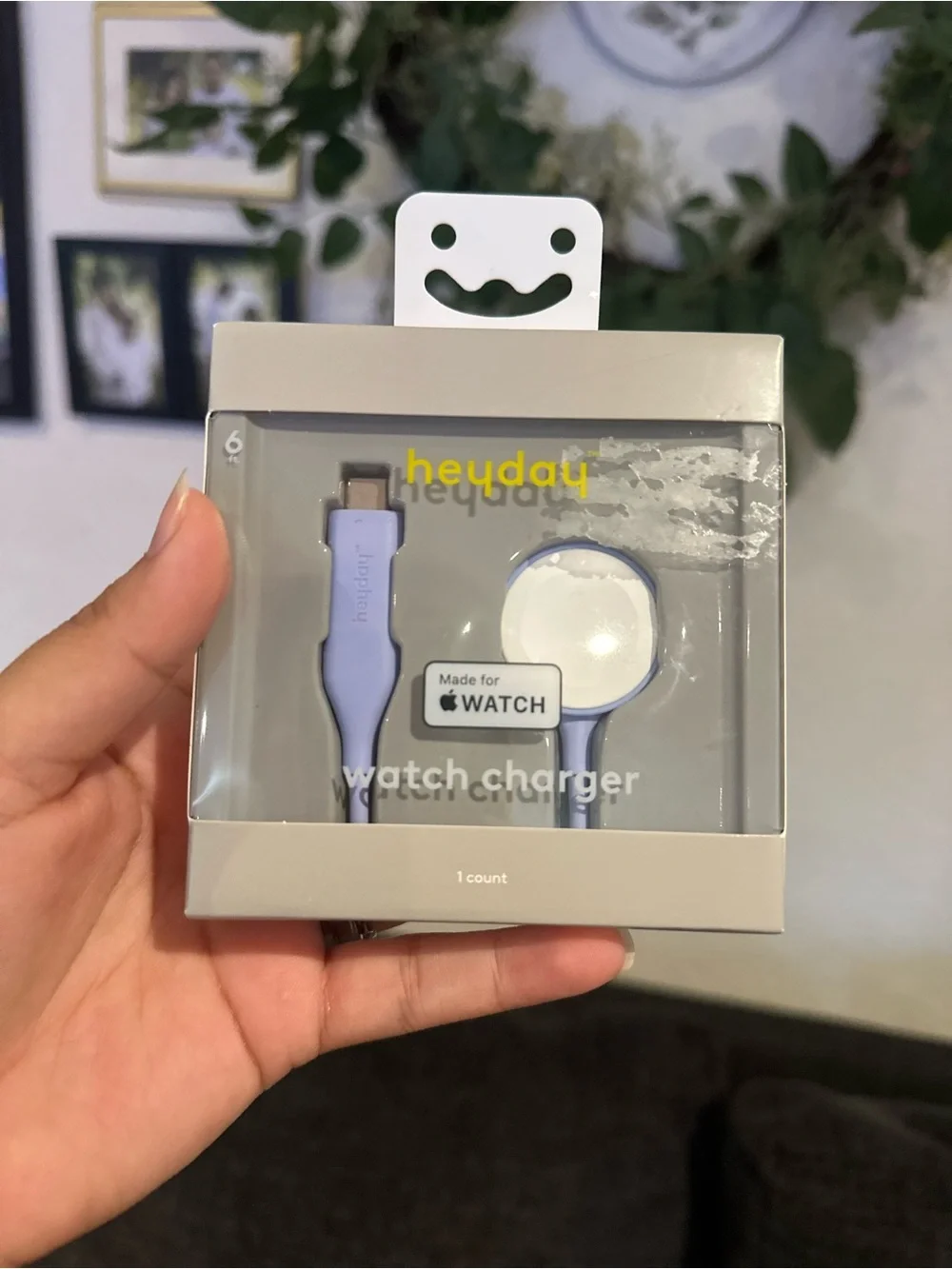 heyday blue color  Apple Watch Magnetic Charging Cable